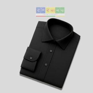 Micro Stitch Shirt – Black