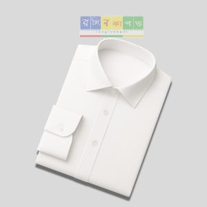 Micro Stitch Shirt – White